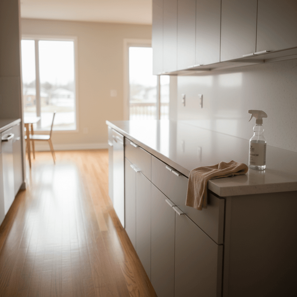 KLY Cleaning team performing basement/attic/garage in a Twin Cities home