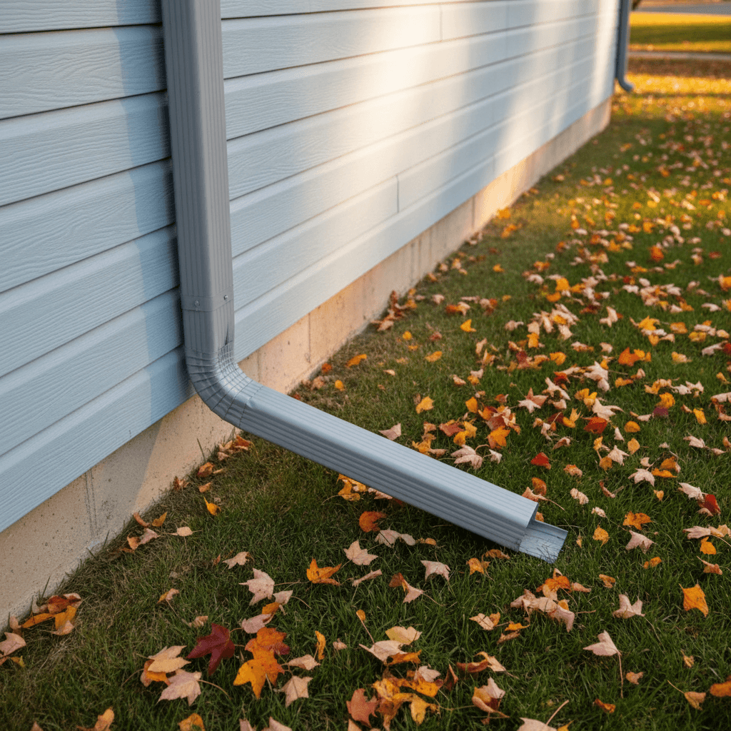 KLY Cleaning team performing gutter cleaning in a Andover, Minnesota home